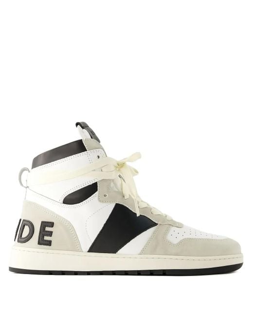 Rhude White Rhecess Sneakers for men