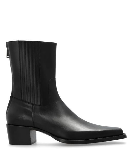 DSquared² Black 55Mm Chelsea Boots for men