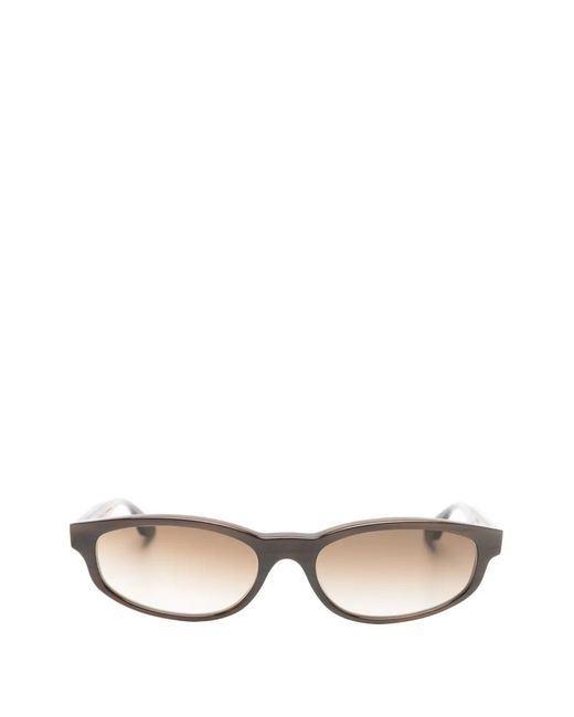 Maybach Natural The Viper I Oval-Frame Sunglasses