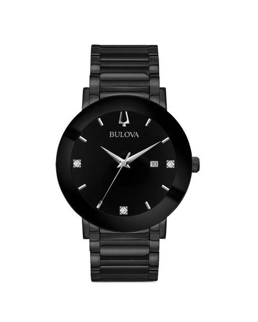 Bulova Black Futuro 42Mm Watch for men