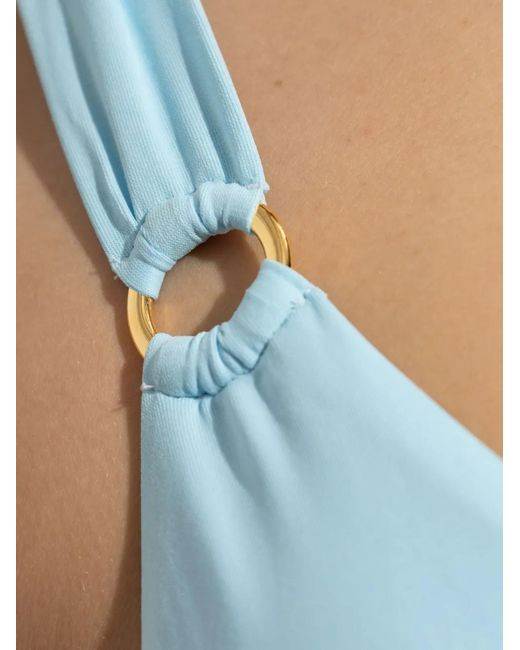 Melissa Odabash Blue Caracas Bikini Top