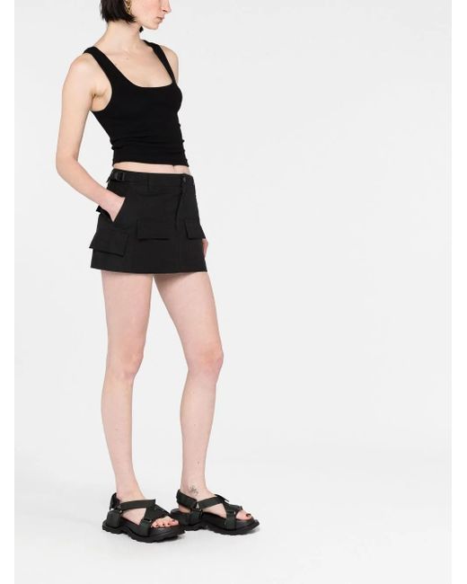 Wardrobe NYC Black Sleeveless Vest Top