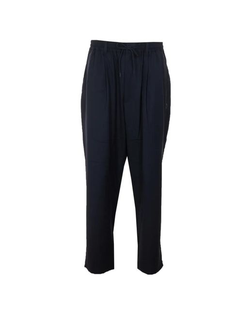 Pantalon Élastiqué À Patch Logo Y-3 pour homme en coloris Blue