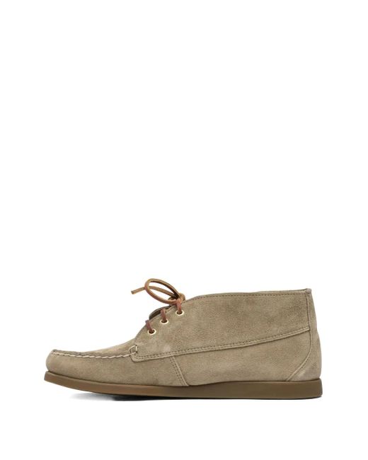 Sebago Brown Suede Lace-Up Chukka Boots for men