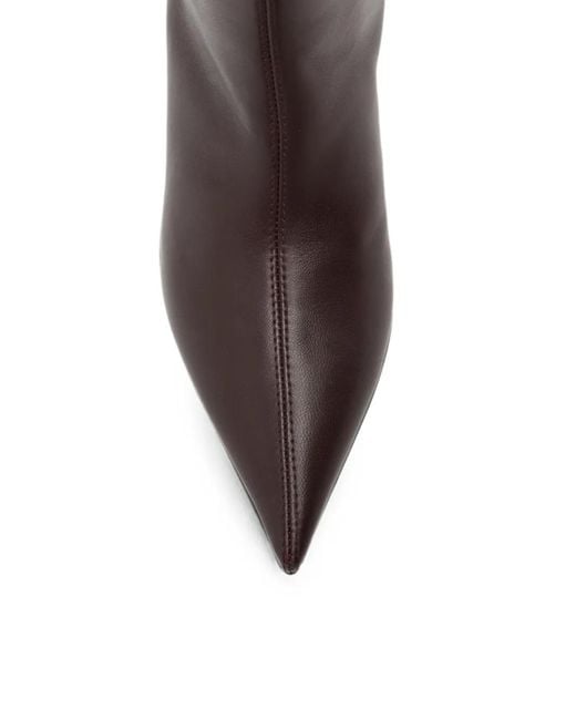 Le Silla Brown Bella Pointed-Toe Boots