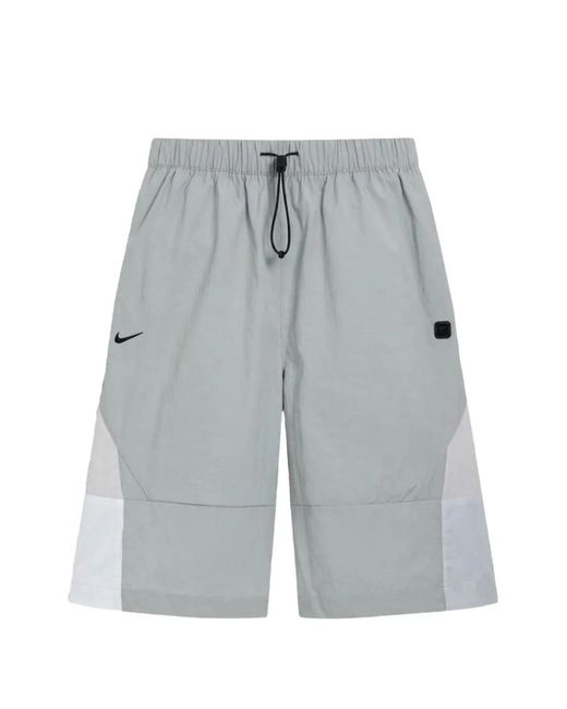 Nike Gray Shox Panelled Shorts