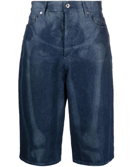 メンズ Off-White c/o Virgil Abloh Body Scan デニムショーツ Blue