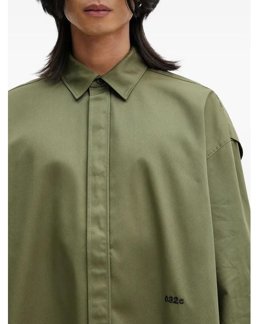 Camisa Steaming Optional 032c de color Green