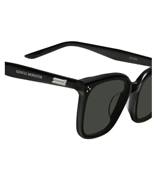 Gentle Monster Black Lo Lou 01 Sunglasses