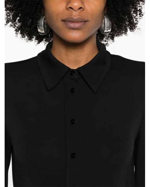 Sportmax Black Nias Maxi Dress