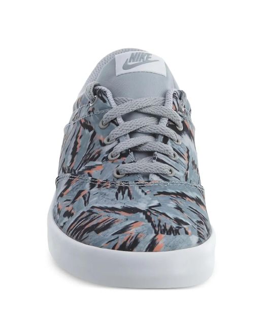 Nike Gray Mini "Cool/Sail/Bright Mango" Sneakers