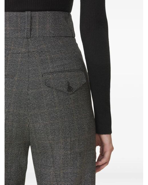 Lanvin Geruite Broek in het Gray