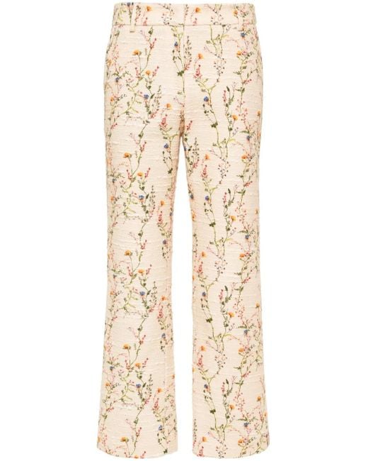 LaDoubleJ Straight Broek in het Natural