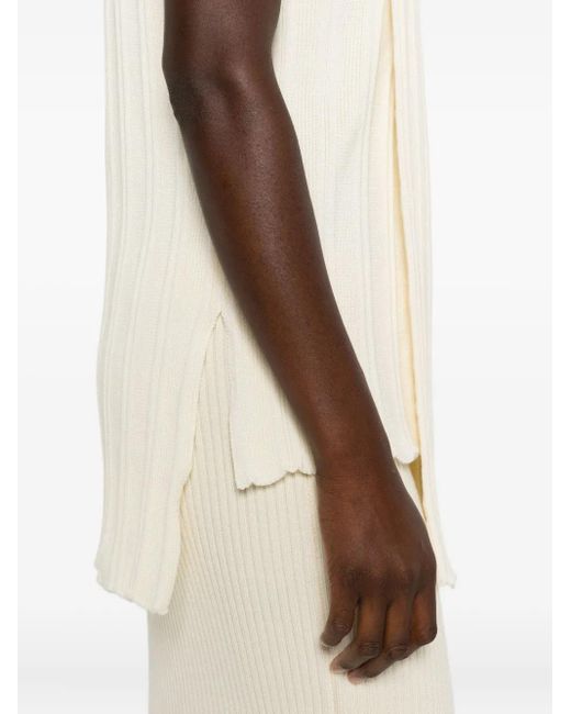 Jil Sander ノースリーブ トップ White