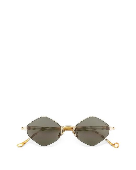 Eyepetizer Metallic Lunettes De Soleil Medina À Design Irrégulier