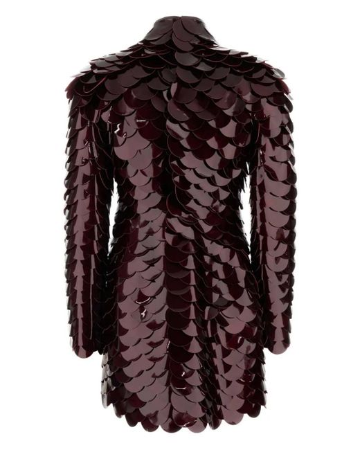 leather scale dress AS by DF Women's Aphrodite Stretch Leather Dress - Black