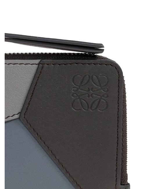 Porte-Cartes À Design Patchwork Loewe pour homme en coloris Gray