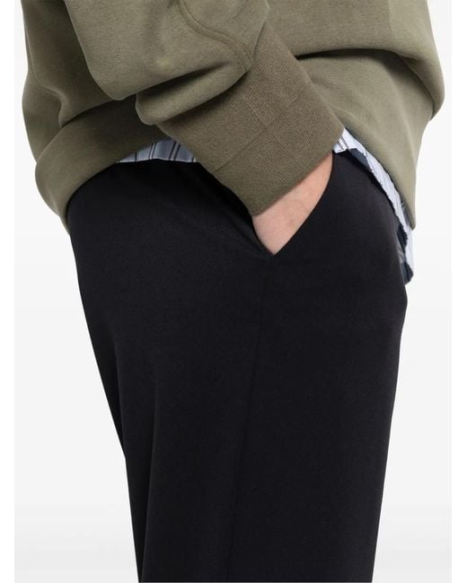 Boss Black Pressed-Crease Slim-Fit Trousers