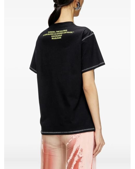 DIESEL Remaster Capsule T-Normac-1 T-Shirt in Black | Lyst