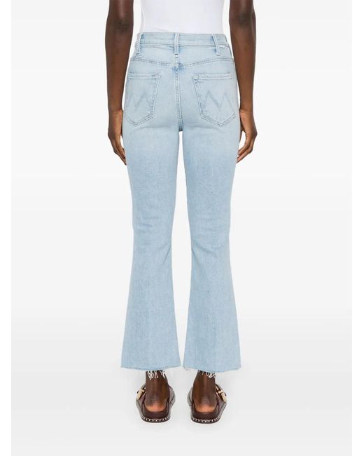 Mother Blue The Mid Rise Dazzler Ankle Jeans
