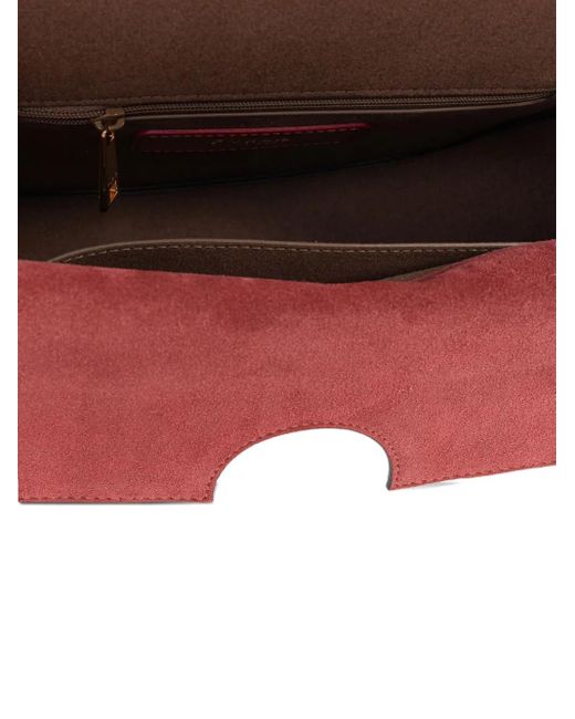 Furla Red Kleine Sfera Umhängetasche mit gebogener Klappe