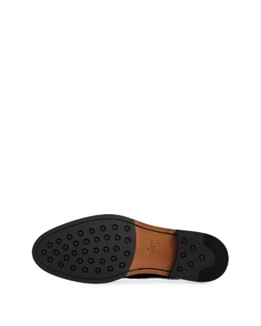 Hackett White Mayfair Tassel Loafers for men