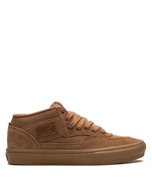 Vans Brown Skate Half Cab Sneakers