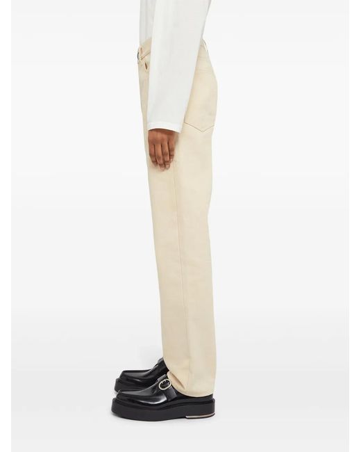 Jil Sander Natural Mid-Rise Straight-Leg Denim Jeans for men