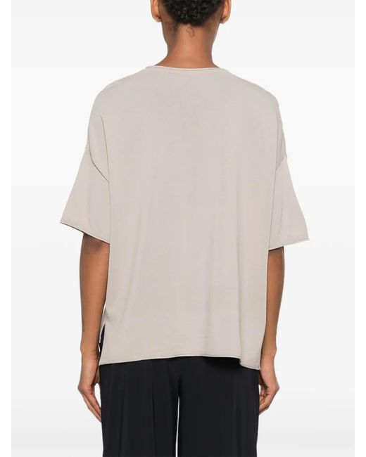 Rrd White Short-Sleeve Cotton Top