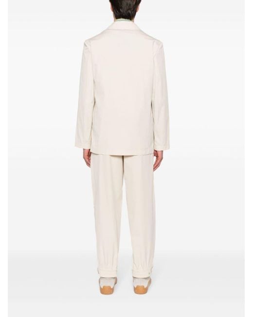 Burberry White Single-breasted Casual Suit for men