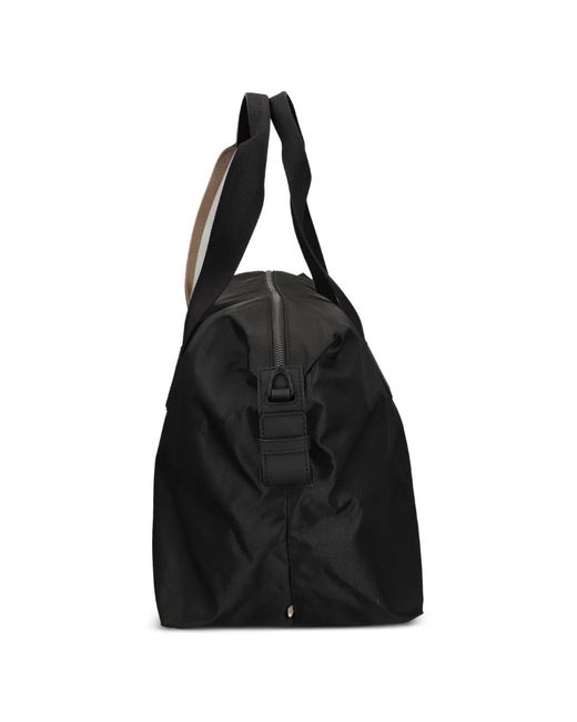 Boss Black Logo-Plaque Holdall for men
