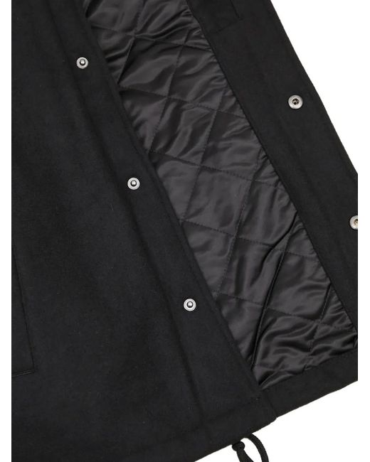 Carhartt Black Embroidered Coach Jacket for men