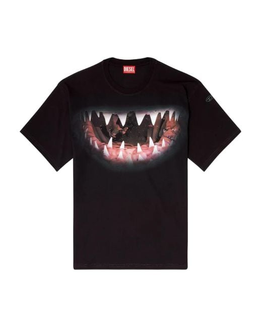 T-Shirt T-Boxt-T21 DIESEL pour homme en coloris Black