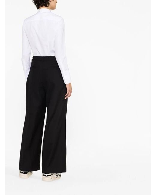Burberry Black Madge Tailored Trousers