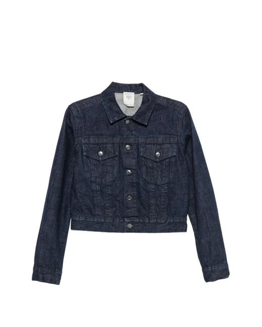 Calvin Klein Lynette Denim Jack in het Blue