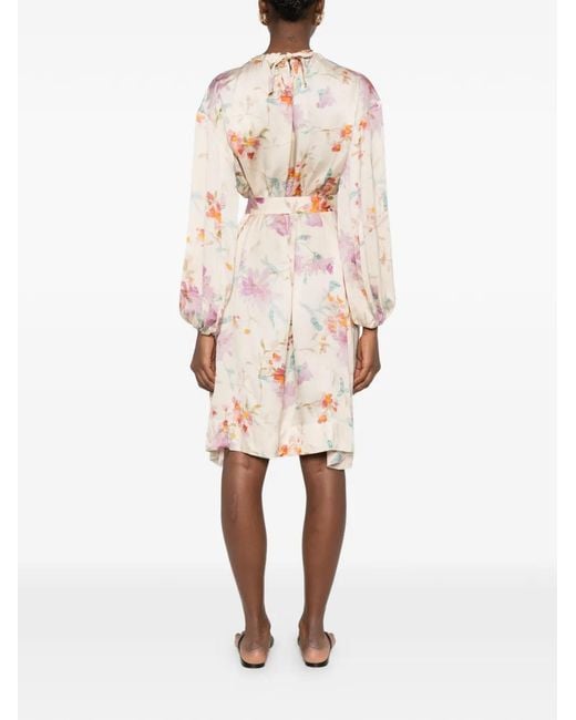 Herno White Viscose Dress