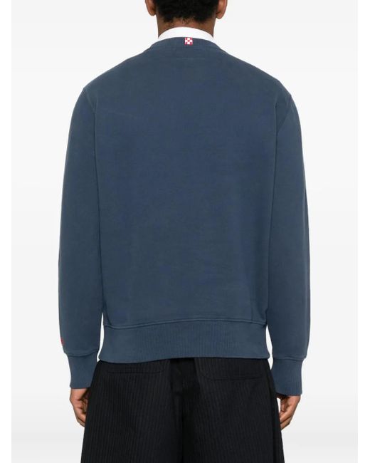 Mc2 Saint Barth Blue Graphic Soho Sweatshirt for men