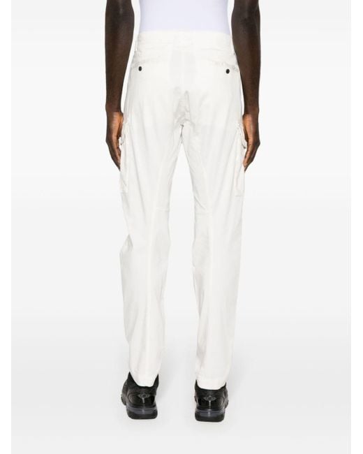 Pantalones cargo con detalle Lens C P Company de hombre de color White