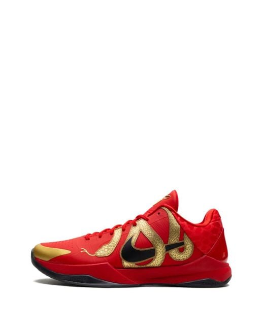 Zapatillas Kobe 5 Protro Year of the Mamba Nike de hombre de color Red