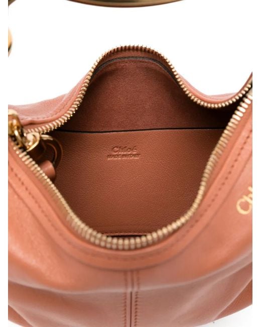 Chloé Pink Mini Bracelet Leather Tote Bag