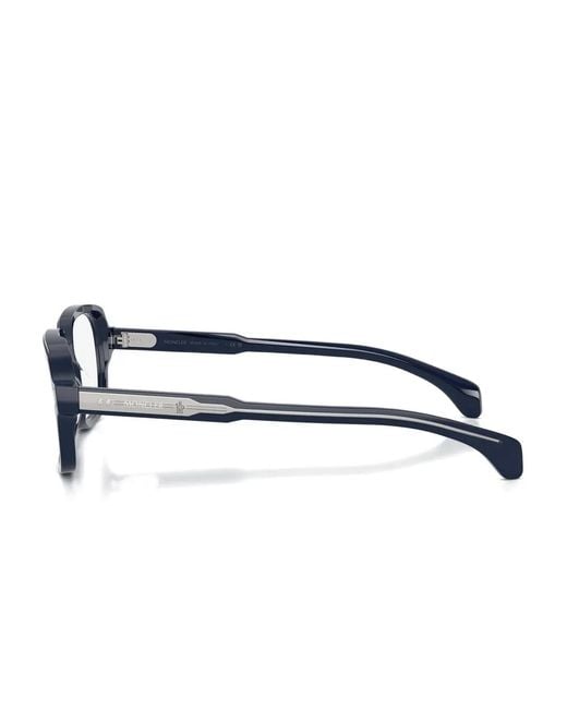 Moncler Black Square-Frame Glasses