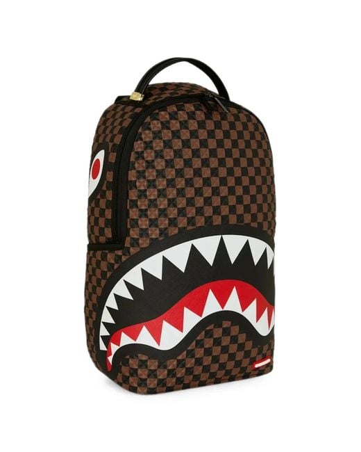 Sprayground Red Sharks for men