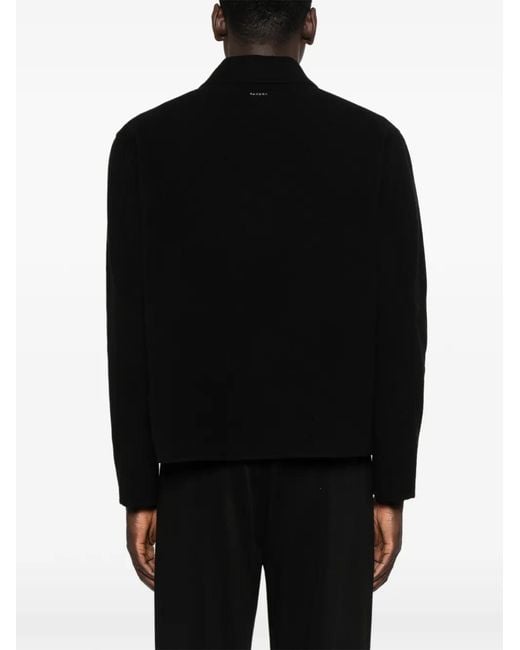Sandro Black Zip-Up Jacket for men