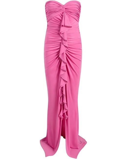 Cinq À Sept Pink Jennette Gown