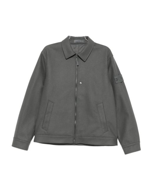 Santorini Zipper Vest Jacket - Gray