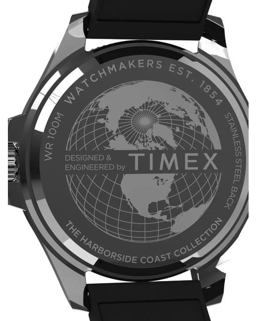 Timex Black Harborside Coast 43Mm for men