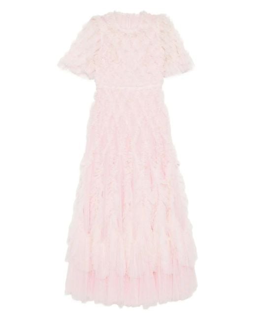 Robe Rosella À Coupe Longue Needle & Thread en coloris Pink