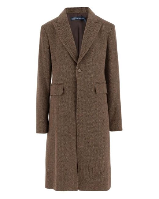 Polo Ralph Lauren Brown Single-Breasted Coats