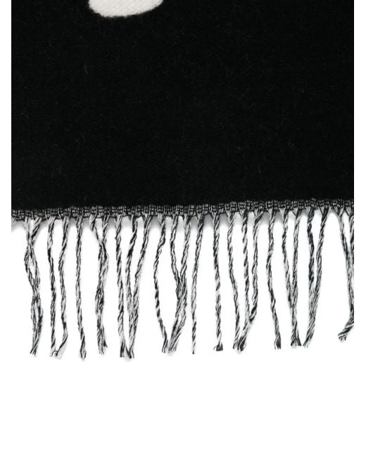 Marc Jacobs Black 'Marc Is Joy Scarf' Scarf