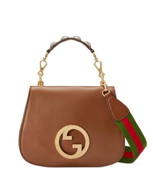 Gucci Brown Medium Blondie Top-handle Bag